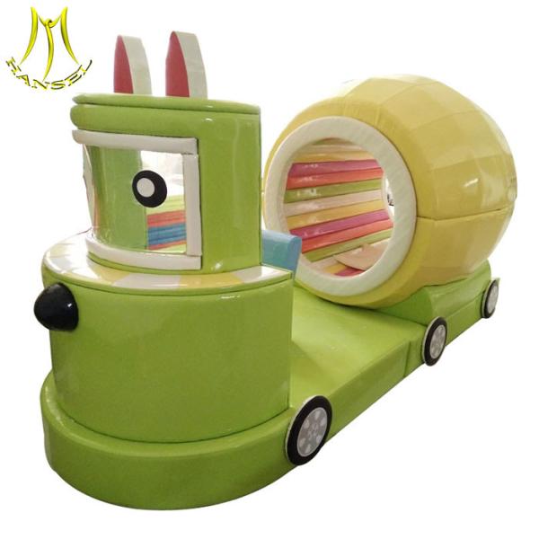 Hansel   indoor play area playhouses for kids children play game electric railway high speed