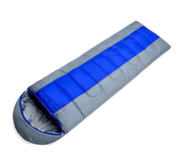 Blue / Red 3 Reasons Camping Sleeping Bag Nylon Fabric For Mountain Climbing