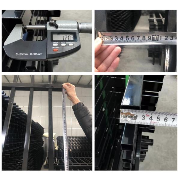 Ограждение из оцинкованной стали трубчатые железные ограждения земли садовые ограждения дворы ограждения