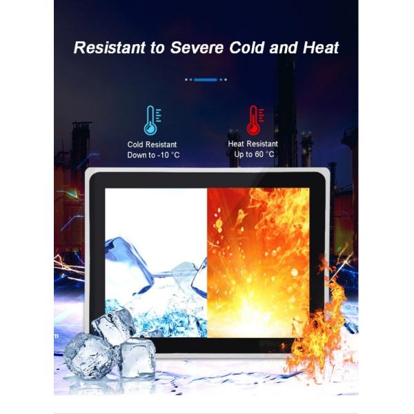 Touch Screen All in One Pc 15 Inch Ips Capacitive Professional Embedded Industrial Control Display