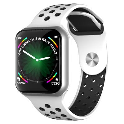 Relógio da aptidão F8 com o SLIDER 1.3inch do bracelete do punho do monitor do oxigênio do sangue do oxigênio do sangue