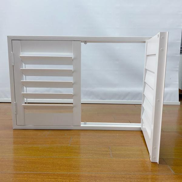 Custom PVC Casement Windows with EPDM Rubber Sealing