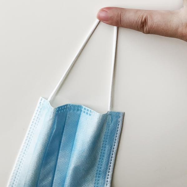 3 Ply Disposable Mouth Mask , Anti Allergic Non Woven Fabric Mask