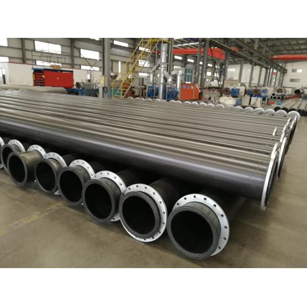 Water Absorption 0.01% UHMWPE Pipeline for Sand/Slurry Dredging Unit Length 11.8m/5.8m