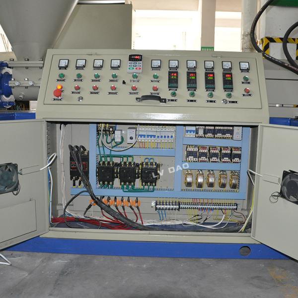 Waste PA Carpet Plastic Pelletizer Machine Line Customized 120 * 170 * 3300mm