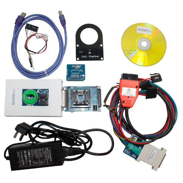 O programador super da chave do Benz de AK500Pro Mercedes sem remove ESL ESM ECU