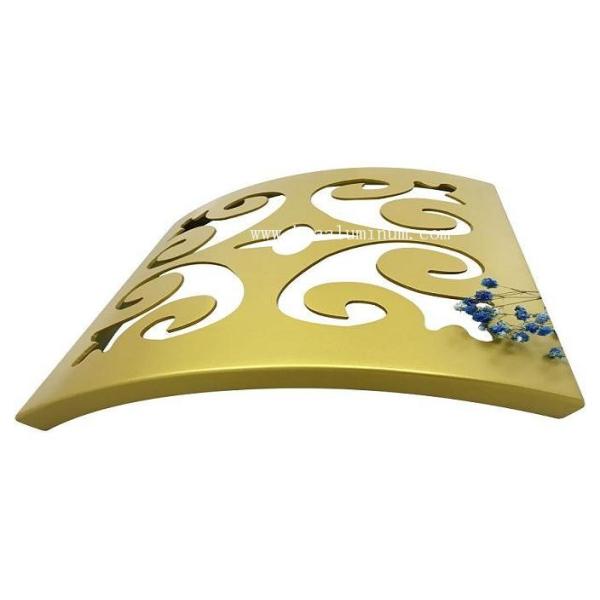 Anti Scratch 1.22m Decorative Aluminium Solid Panel Outdoor