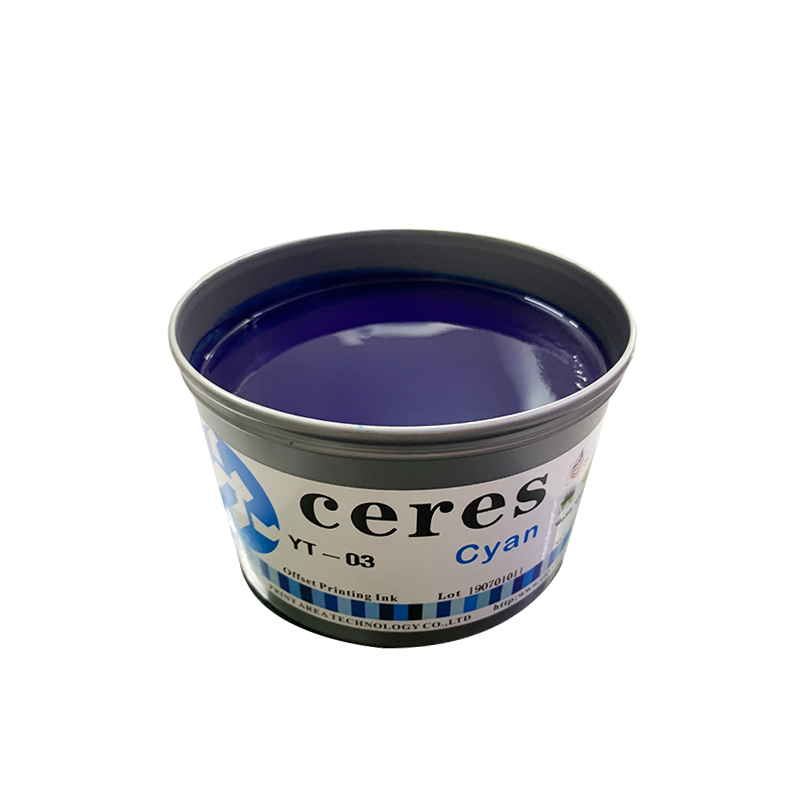 ECO-Friendly EN71-3 Conforming Solvent Based Offset Printing Ink YT-03 CMYK Ink for High-Quality Printing