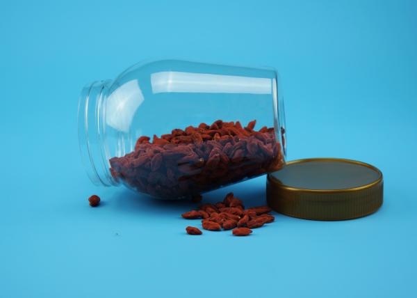 600Ml Square Plastic Storage Bins Screw On Lid Sealing 67MM Caliber 38G