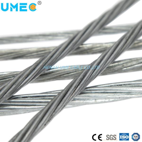 7/1.57mm Greased Galvanized Steel Wire Core Strand for ACSR Dog Overhead and Ground