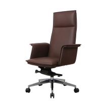 Certificação ergonômica do GV BIFMA do executivo da cadeira de couro do escritório de Brown