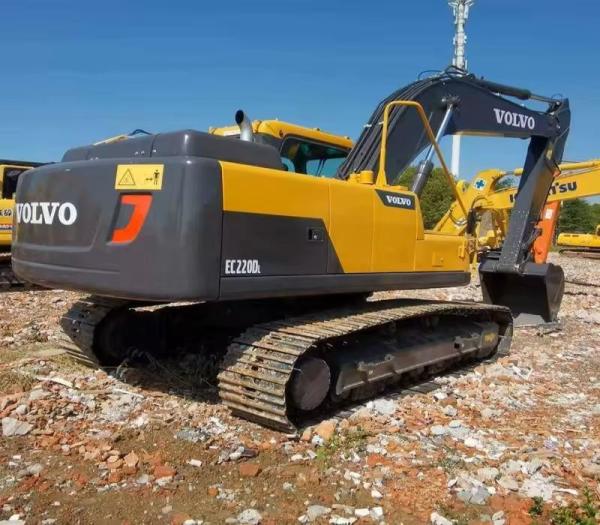 Venda a quente Venda em segunda mão Bom estado 21750KG Vollvo EC220DL Com modelo de motorVolov D6E