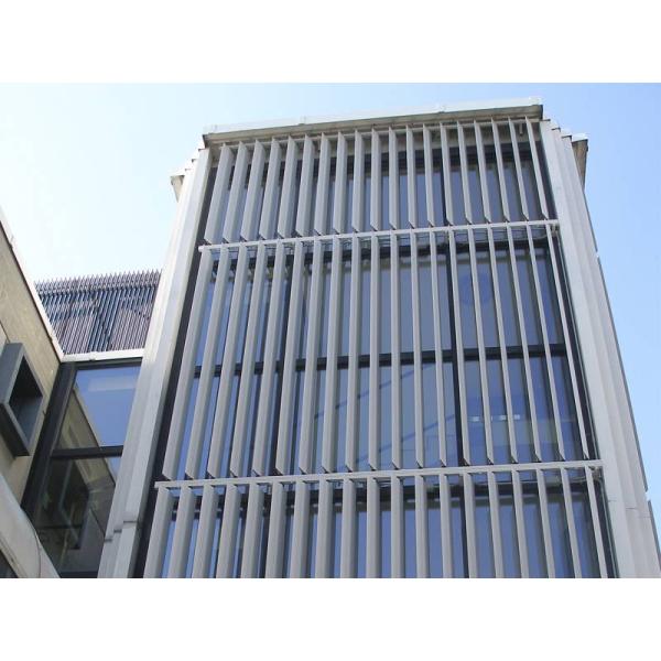 Building Shutters Aluminium Sun Vertical Shade Louvres