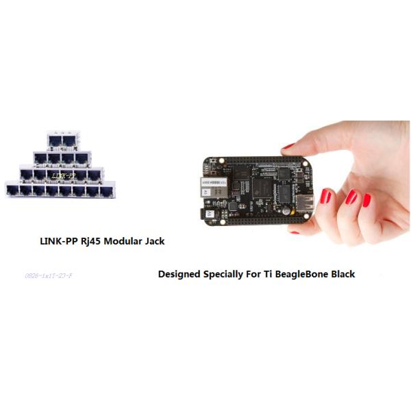 Mag Jack гигабита 12 сердечника, плата вверх по 10/100/1000 Основаниям-T, AutoMDIX 0826-1x1T-23-F