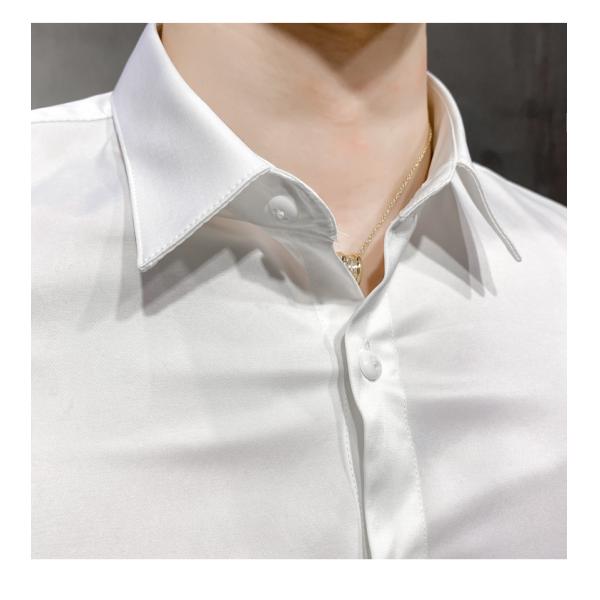 Knitted Long Sleeve Slim Fit Shirts For Men Popular Choice for Adults