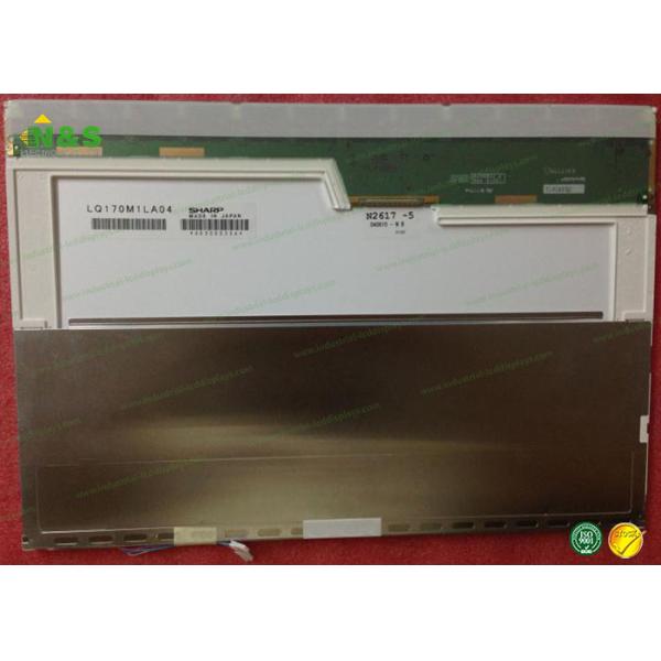 365.76×228.6 mm LQ170M1LA4B Sharp LCD Panel , 17.0 inch lcd laptop screen Hard coating