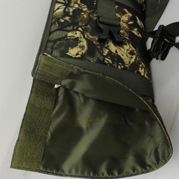 ALFA 52 Inch Long Waterfowl Shotgun Case With Accessories Pocket And Adjustable Shoulder Strap For Outdoor Hunting