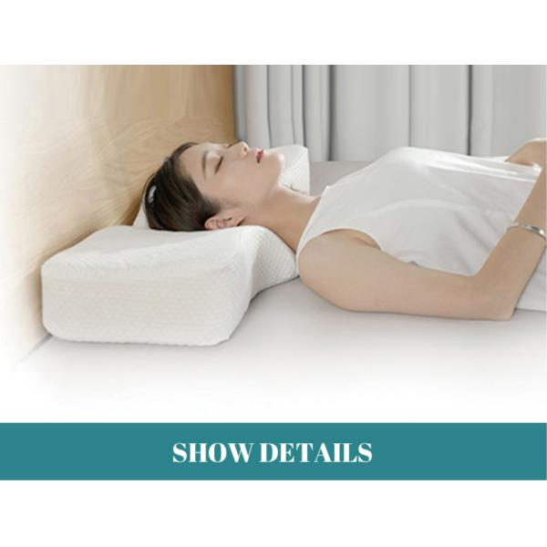 JOURM Custom Shape Memory Foam Cervical Pillow Soft and Comfortable for Home Support