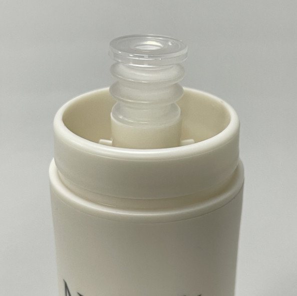 JL-AB105C All Plastic Mono Airless Containers Cosmetics 15ml With Snap On Sealing