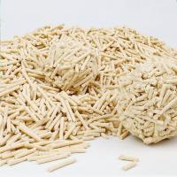 Flushable Plant Biodegradable Tofu Cat Litter Fast clumping OEM Customized bag