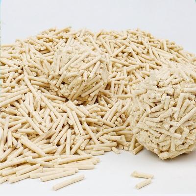 Flushable Plant Biodegradable Tofu Cat Litter Fast clumping OEM Customized bag