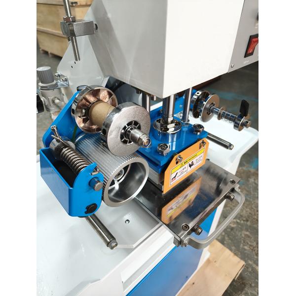 Pneumatic Leather Hot Foil Embossed Stamping Machine 80*90mm Logo Heat Press Machines