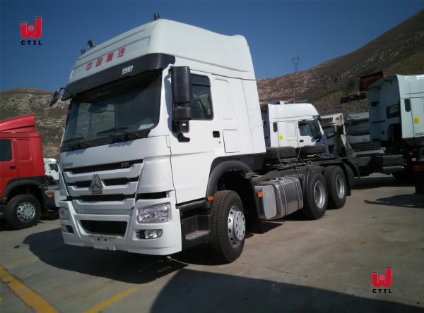 Camion résistant de tracteur de tête de tracteur de SINOTRUK HOWO 420HP 6x4