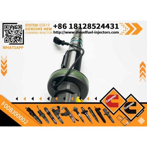 High Quality Diesel Common Rail Fuel Injector Diesel Injector F00BJ00000 F00BJ00001 Fuel Injector for QSK19 2867147 2882077