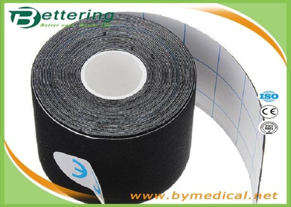 Adhesive First Aid Elastic Kinesiology Tape For Sports Injury / Muscle Strain Protection