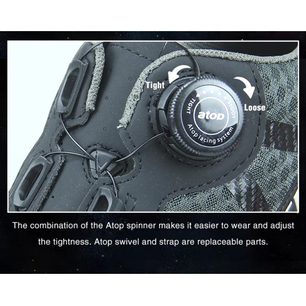 Rubber Outsole Casual Cycling Shoes Geometry Design Body High Pressure Resistance