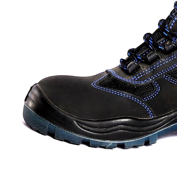 Steel Toe Cap PU Sole Safety Shoes for Oil and Chemical Resistance Shengjie High Quality Microfiber Work Boots