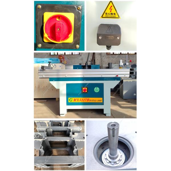 Spindle Speed 6000/8000/10000r/min Vertical Spindle Moulder Slide Table Milling Machine