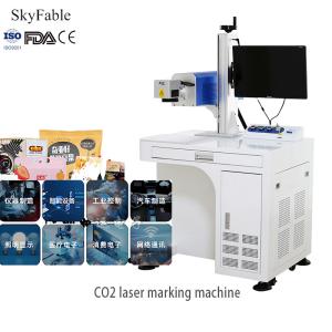 CO2 Laser Marking Equipment Deep Laser Carving Machine For Wood Acrylic And