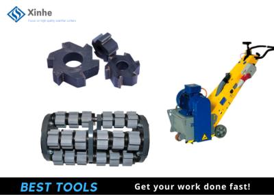 Concrete Scarifier Accessories 5-PT ø 42 Mm Peeling Milling Drum Cutters Spacers Washers For BEF Milling Machines