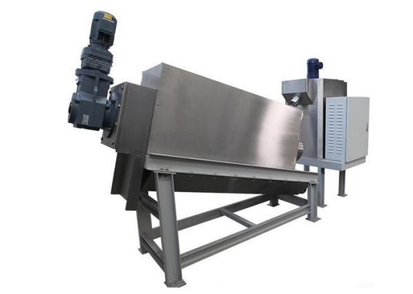 Imprensa de filtro totalmente automático do multi disco de aço inoxidável para o Mg/L da planta de águas residuais 2000 - 10000