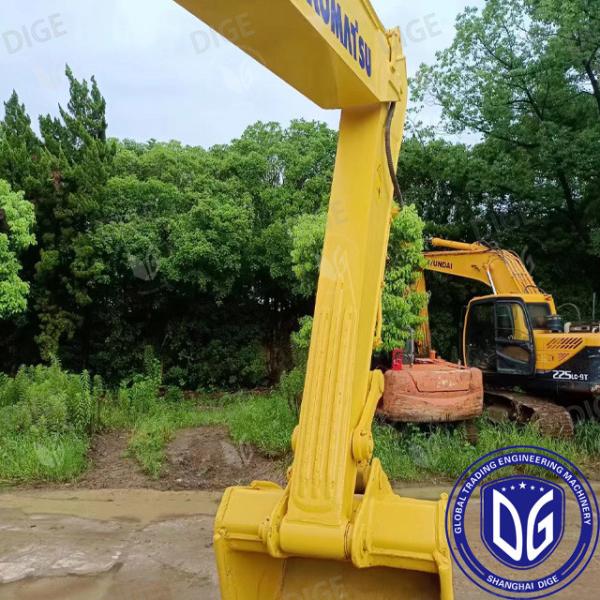 PC220-7 Использованный экскаватор Komatsu 22 тонны Японский оригинальный средний ползучий гидравлический экскаватор