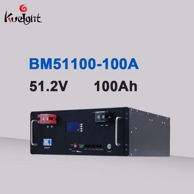 bloco da bateria de Ion Battery Solar Battery Lifepo 4 do lítio de 51.2v 100ah para sistemas solares