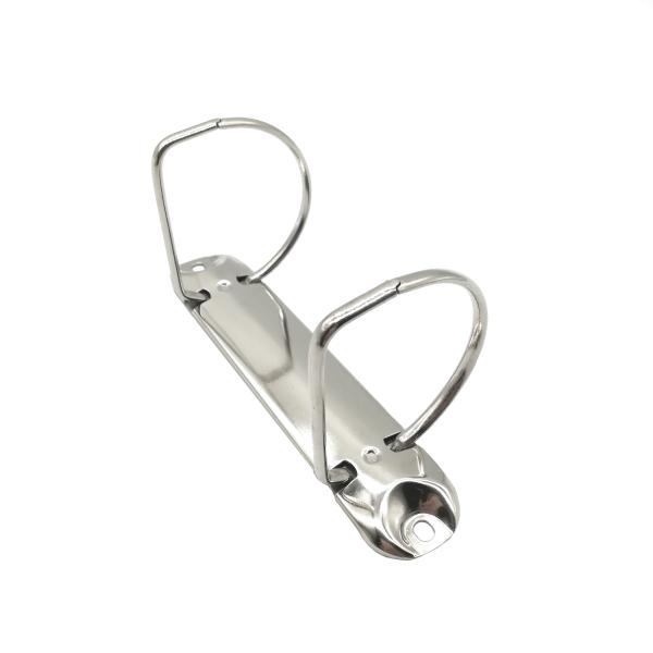 Electroplating 2 Ring Binder Mechanism Large Capacity Binder Hardware Rust Prevention