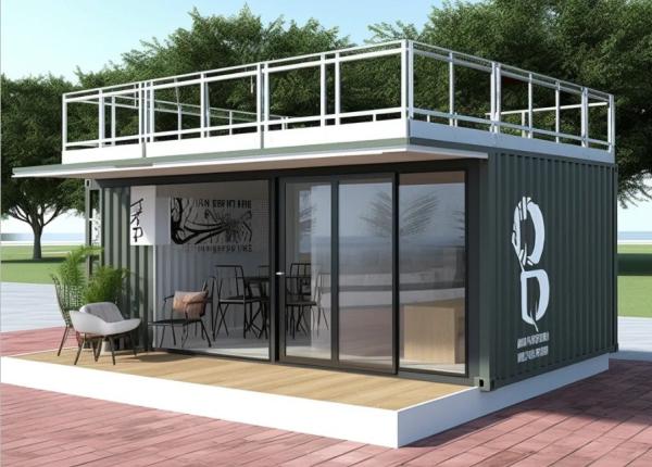 Hotel Flat Pack Container House Portable and Customizable Accommodation Solution