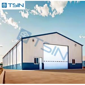 Prefabricated Steel Structure Warehouse For Agriculture Fast Construction Q235B Q355B
