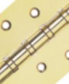 4 Inch Office Door Hinges , Stainless Steel Spring Hinges Brass Painting