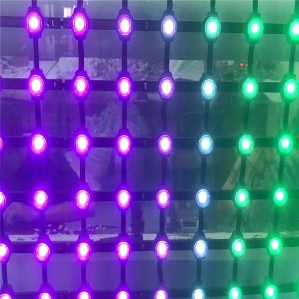 HM4 P50 LED Glass Screen Full Color Curved LED Display 120W For Advertising