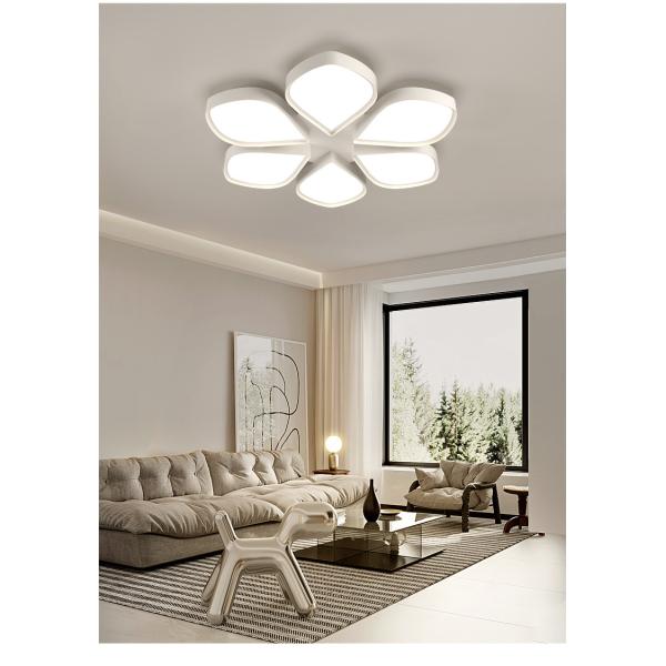 Ultra-thin Recessed Led Ceiling Lights Creative Bedroom Minimalist Study Petal Ceiling Lights(WH-MA-265)