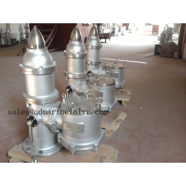 Cast steel high-velocity relief valve pressure/vacuum valve for cargo oil tank