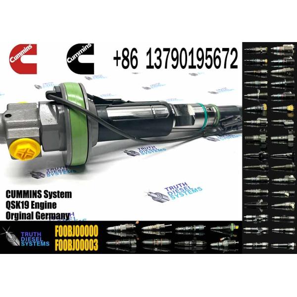 Mejor precio para el inyector de tren común diesel F00BJ00000 2867147 2882077 para Cummins Qsk19 Qsk38 Qsk60