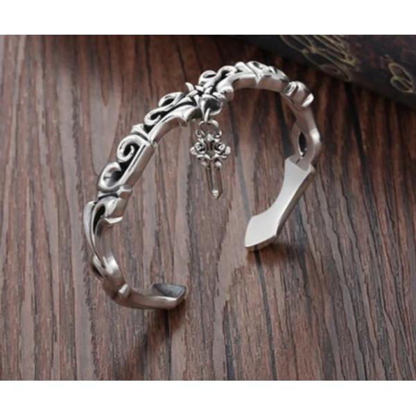 Viking Style Twisted Braided Pattern Copper Balance Bracelet