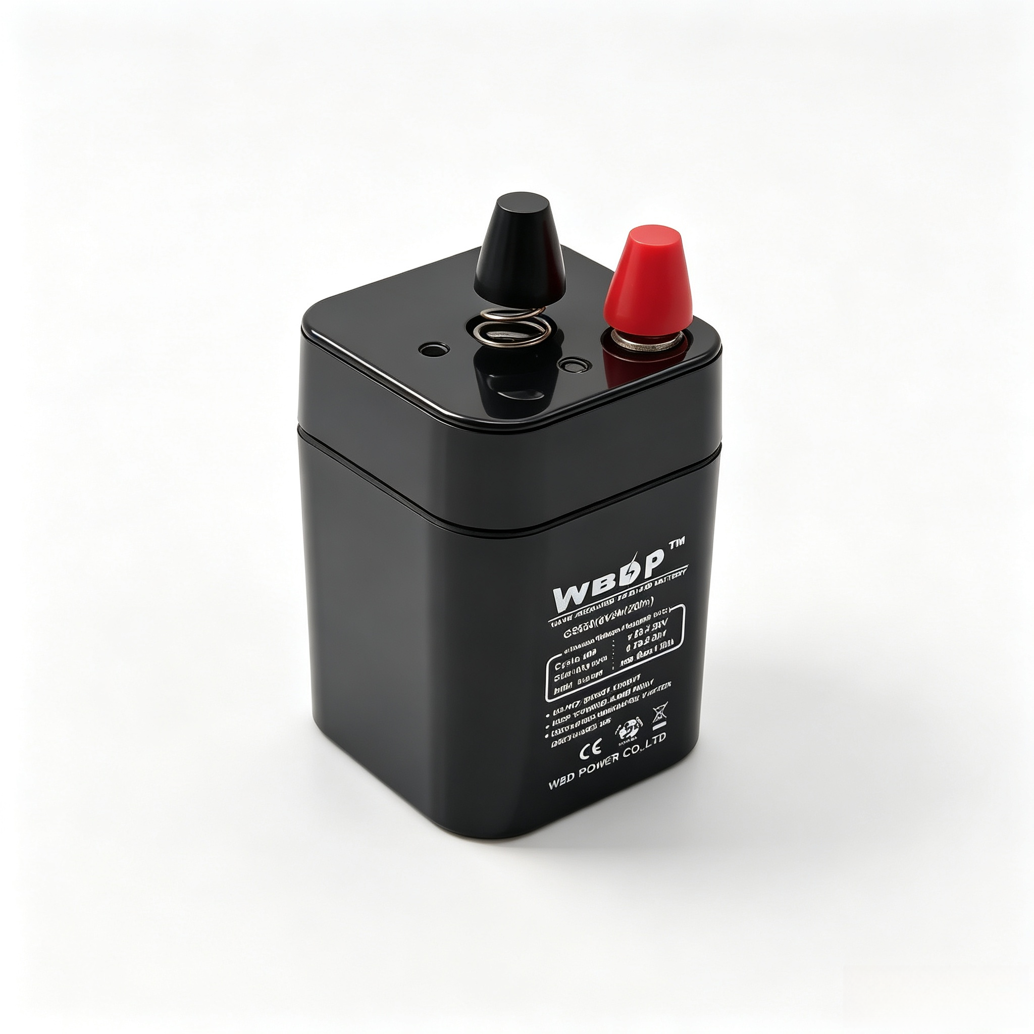5Ah 6V AGM Battery Low Discharge Rate SLA VRLA Battery Leak Proof For Alarm System