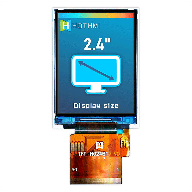 2,4 модуль дюйма 240x320 SPI TFT, солнечный свет читаемый LCD TFT-H024B17QVIST6N50 IC ST7789
