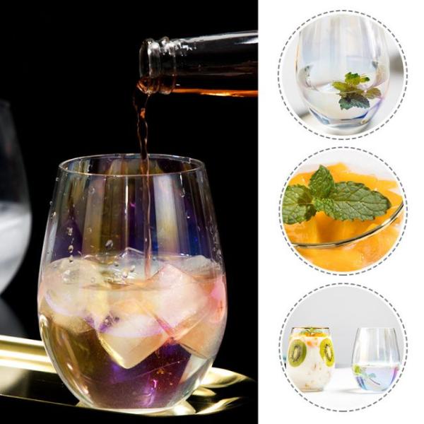 New Design Fashion Plating Lead - Free Crystal Wine Glass Champagne Glass