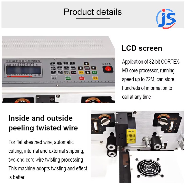 Fully Automatic Electric Flat Cable Wire Strip Twist Cut Produce One-stop Machine High Quality Factory Provide Agent Prices
